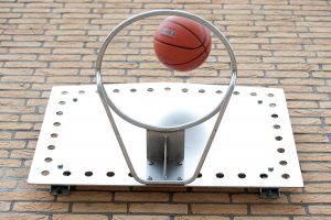 IJslander Basketbalbord muur