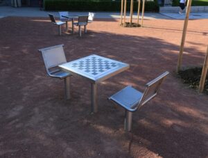 Schaaktafel buiten