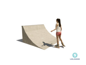 Street quarterpipe